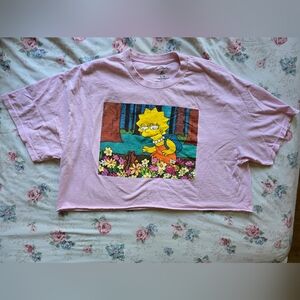 The Simpons Lisa Simpson Crop Top